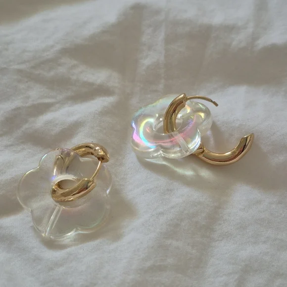 Spring Flower Earrings - Picture 4 of 5